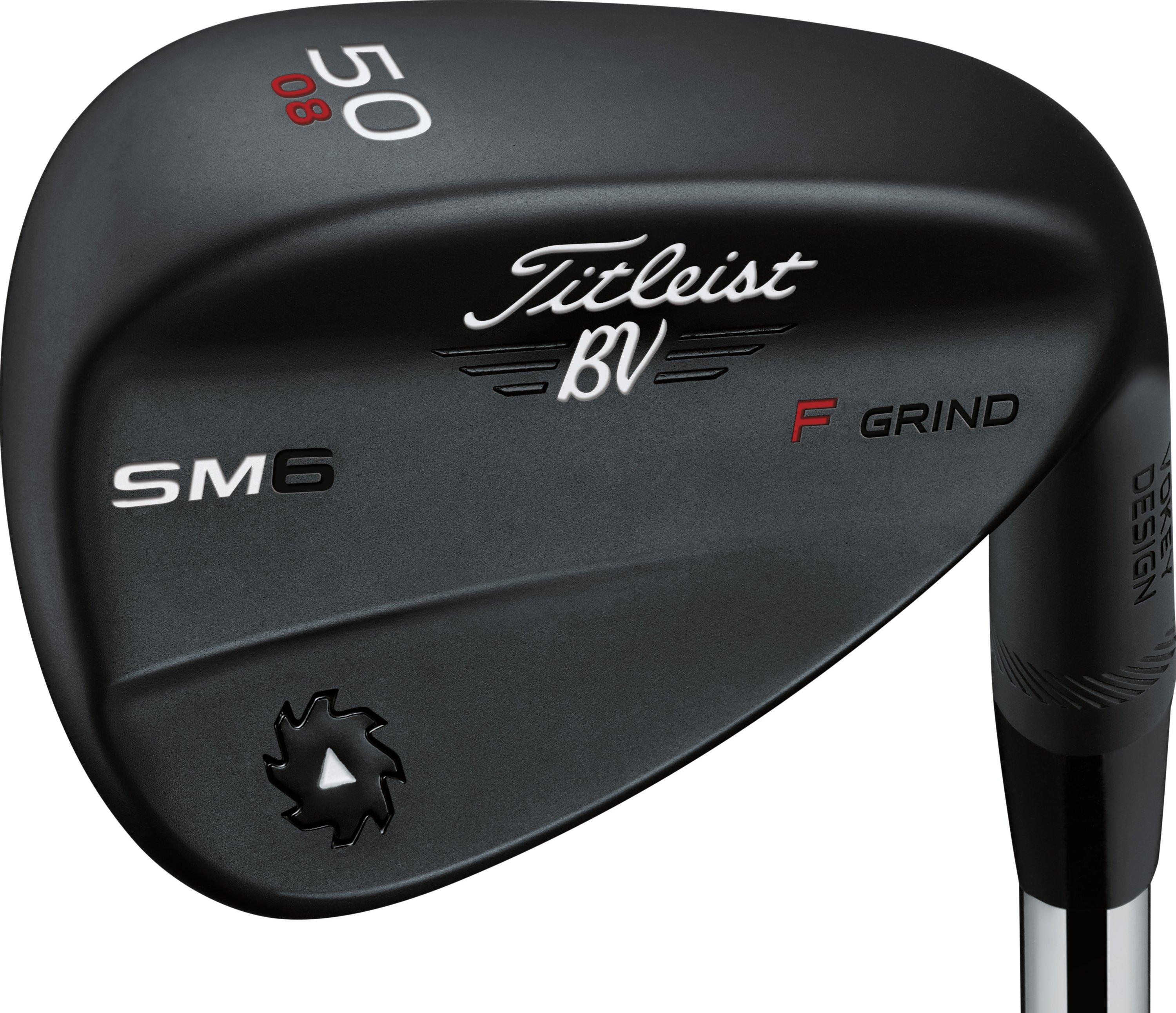 Vokey SM6 Jet Black Wedge with Steel Shaft | TITLEIST | Wedges